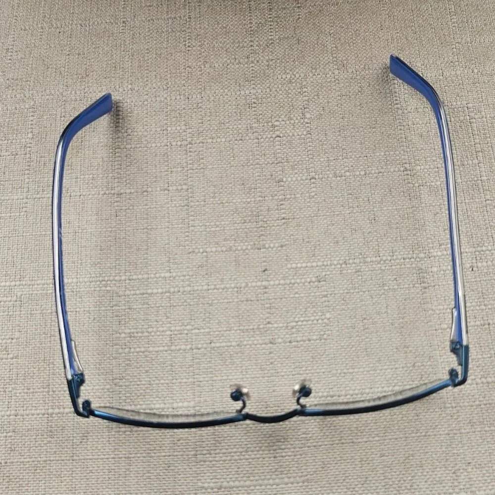 Ray-Ban Kids Glasses Frame Titanium RB1018T Eyeglasses Blue Tone Eye Wear